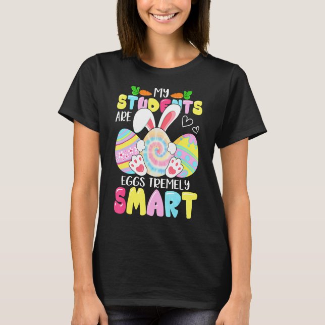 T-shirt Professeur Mes Étudiants Sont Des Oeufs Très Intel (Devant)
