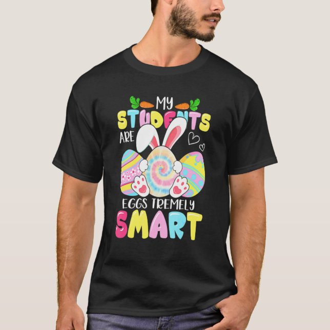 T-shirt Professeur Mes Étudiants Sont Des Oeufs Très Intel (Devant)