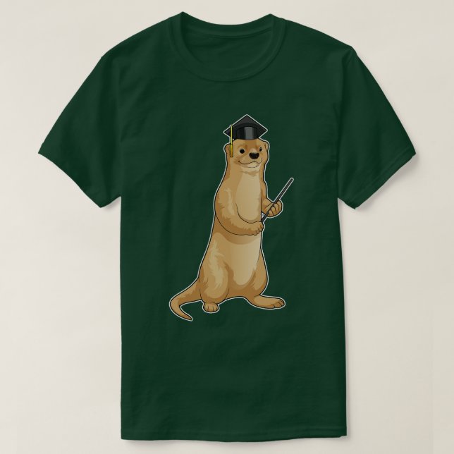 T-shirt Professeur Otter Cylinder (Design devant)