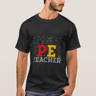 T-shirt Professeur PE : Façonner les jeunes esprit et corp