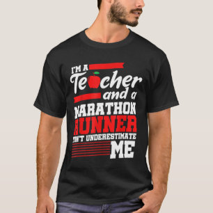 T-shirt Professeur Semi-Marathonien Coureur Drôle Premier