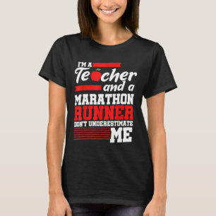 T-shirt Professeur Semi-Marathonien Coureur Drôle Premier
