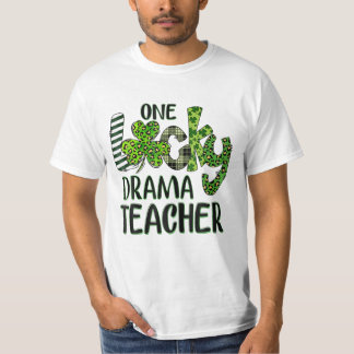 T-shirt Professeur Shamrock Lucky Drama