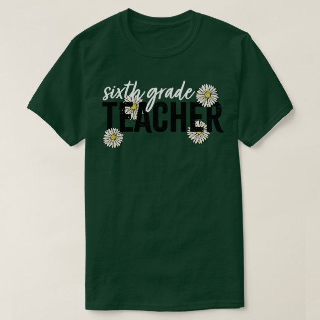 T-SHIRT PROFESSEUR SIXIÈME NIVEAU (Design devant)