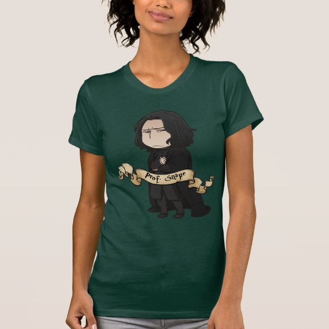 T-shirt Professeur Snape en anime (Devant)