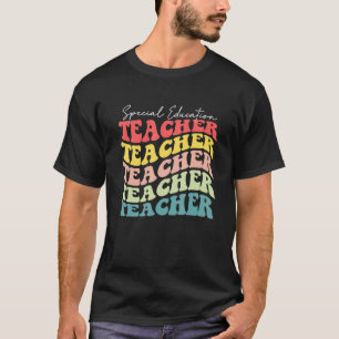 T-shirt Professeur spécialisé d'éducation rétro Remercieme