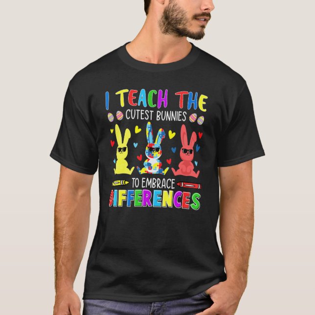 T-shirt Professeur Spécialisé Sensibilisation à l'Autisme  (Devant)