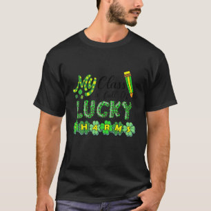 T-shirt Professeur St Patrick's Day Ma Classe Est Pleine D