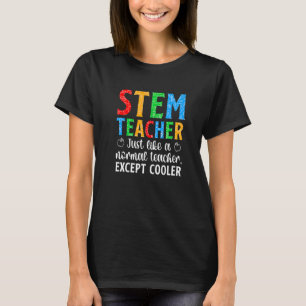 T-shirt Professeur STEM Science Technologie Ingénierie Mat