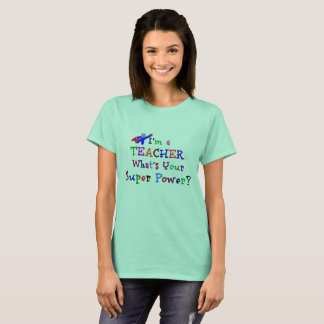 T-shirt Professeur Superhero/Super Power