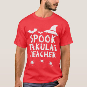 T-shirt Professeur Takular Parlé Halloween Enseignant