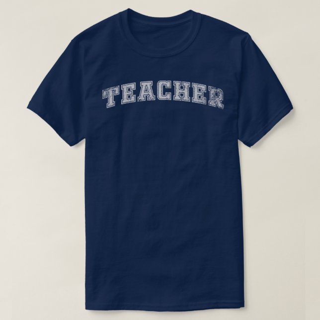 T-shirt Professeur Typographie Vintage (Design devant)