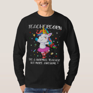 T-shirt professeur unicorn