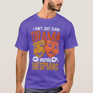 T-shirt ProfesseurDeDrame ActeurEnseignementAmidrameEnseig