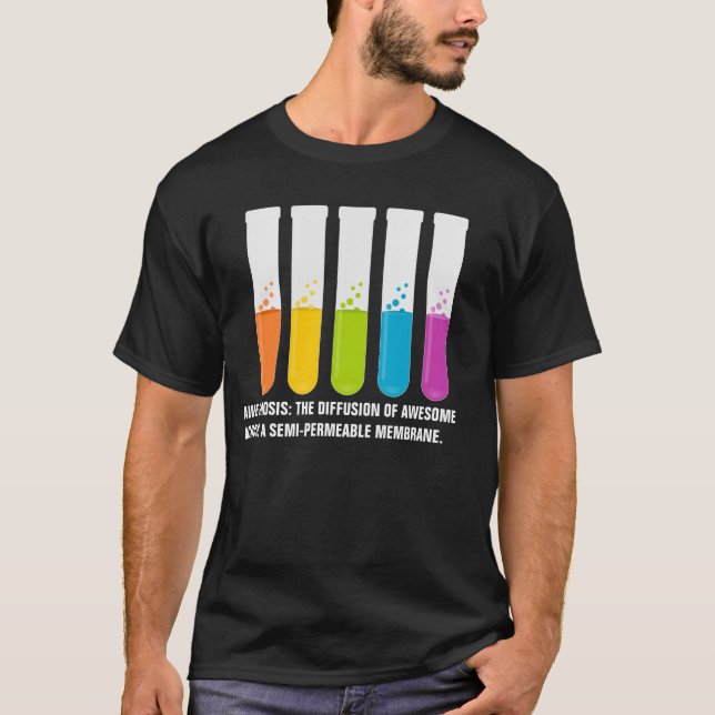 T-shirt Professeurs de biologie et de chimie : La Science (Devant)