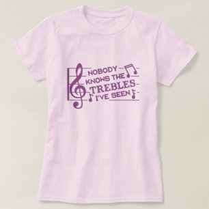 T-shirt Professeurs de musique triples du calembour de
