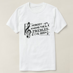 T-shirt Professeurs de musique triples du calembour de