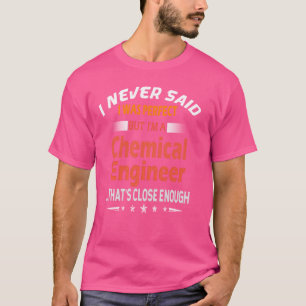 T-shirt Profession d'ingénieur Drôle Ingénieur Chimique Gi