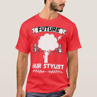T-shirt Profession future Hair Styliste
