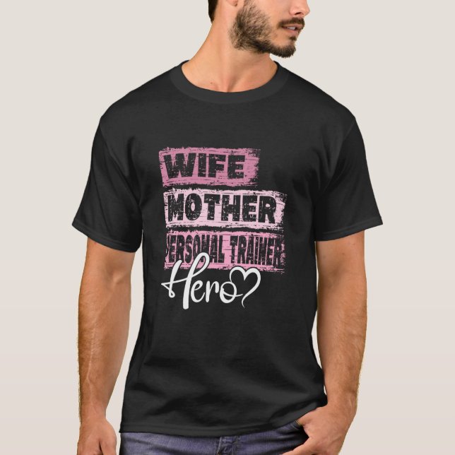 T-shirt Profession maman héros mère maman Personal Trainer (Devant)