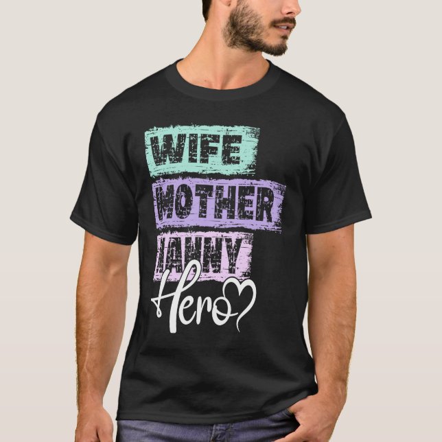 T-shirt Profession mère héros mère mère mère mère mère (Devant)