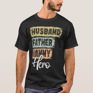 T-shirt Profession père héros père père Nanny