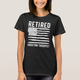 T-shirt Profession radiothérapeute à la retraite American