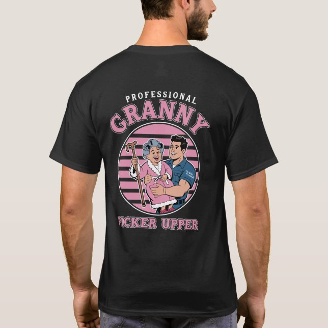 T-shirt professionnel Granny Picker (Dos)