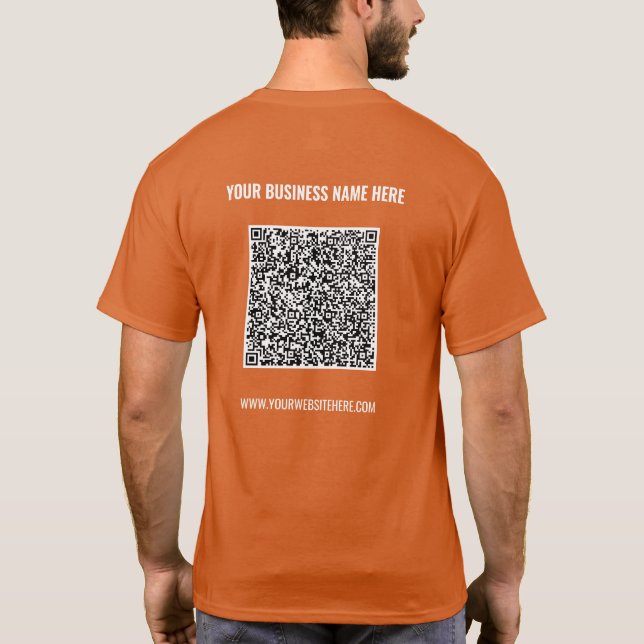 T-shirt professionnel personnalisé pour analyse de (Dos)