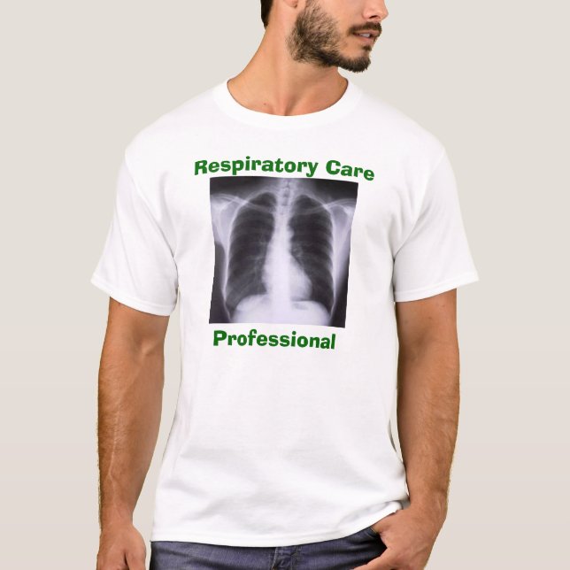 T-shirt Professionnel respiratoire de soin (Devant)