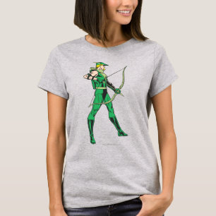 T-shirt Profil de flèche verte