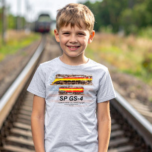 T-shirt Profil de locomotive du Pacifique Sud GS-4