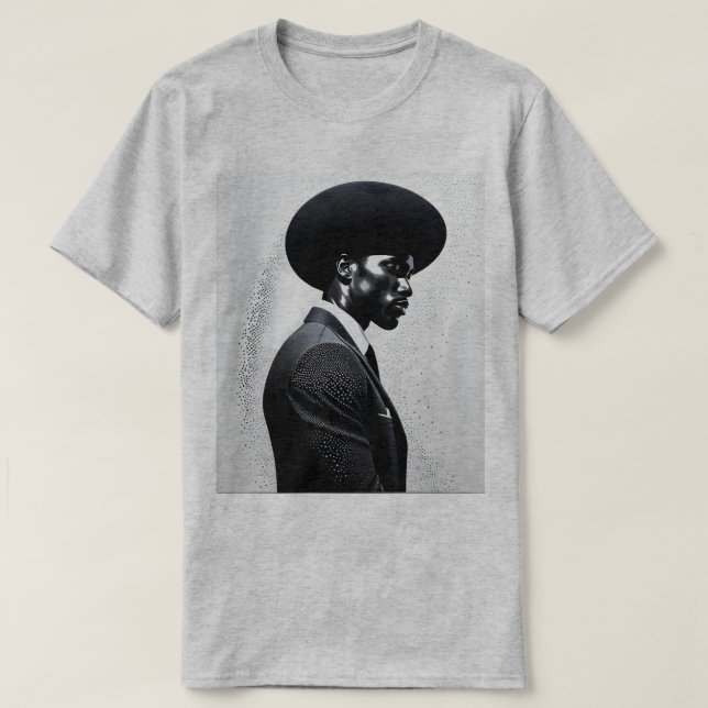 T-shirt Profil de mode (Design devant)