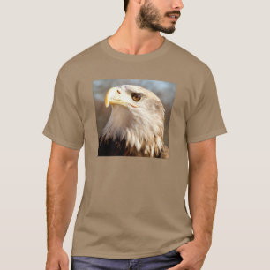 T-shirt Profil de Pygargue à tête blanche Fier