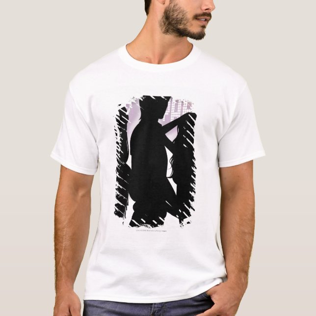 T-shirt Profil d'une danse d'homme avec des femmes dans (Devant)