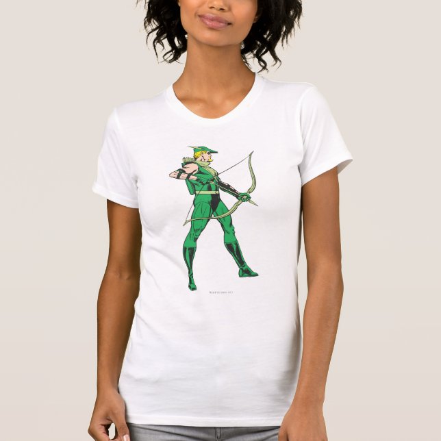 T-shirt Profil Flèche verte (Devant)