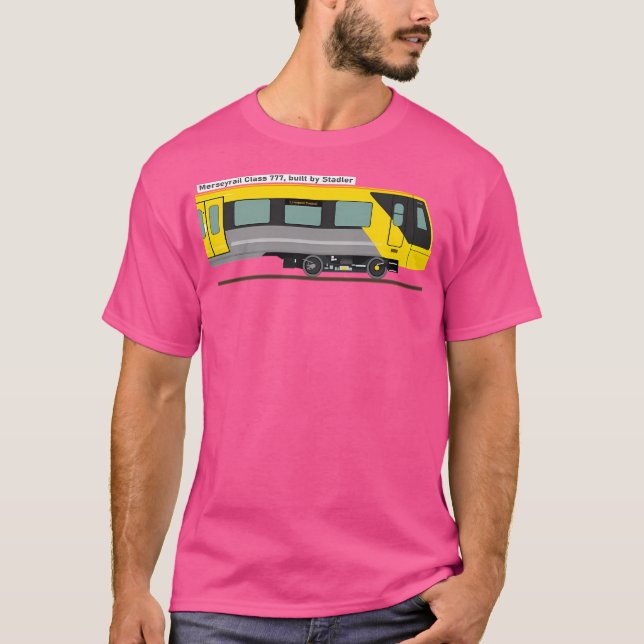 T-shirt Profil Merseyrail Classe 777 (Devant)