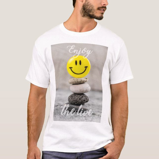 T-shirt Profite de la vie ! (Devant)