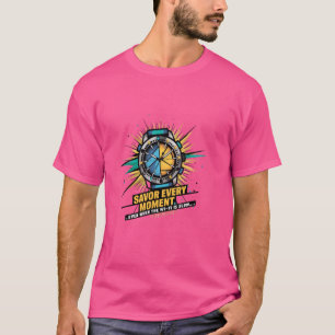 T-shirt Profitez de chaque instant, même quand le wifi est