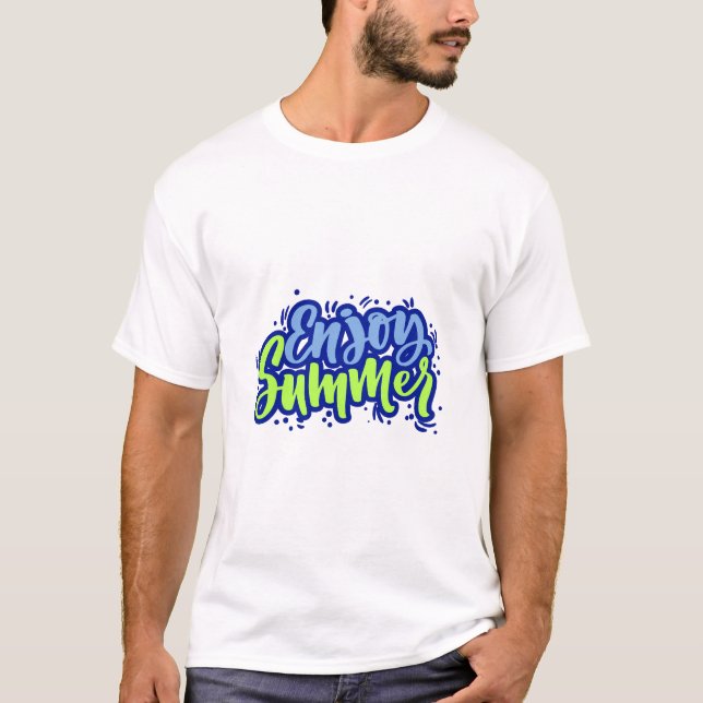 T-shirt Profitez de l'été (Devant)