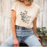 T-shirt Profitez De Little Things Fleur sauvage Daisy Unis<br><div class="desc">Profitez Du T-shirt Little Things Fleur sauvage Daisy</div>