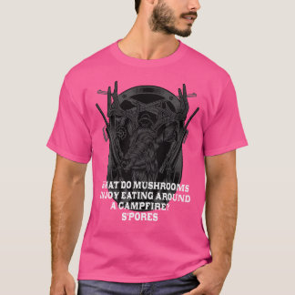 T-shirt Profitez De Manger Autour D'Un Camping Camping Cha