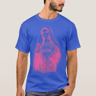 T-shirt Profitez de Mary Magenta 2