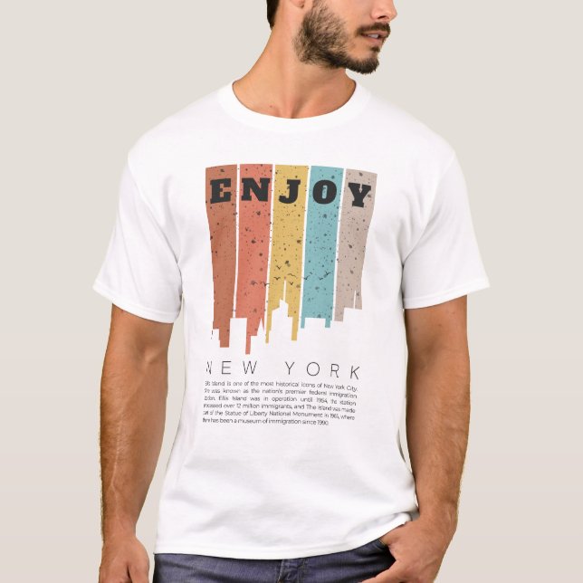 T-shirt Profitez de New York (Devant)
