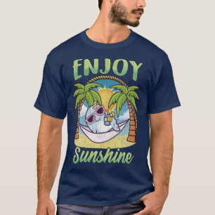 T-shirt Profitez de Sunshine Narwhal Hammock Beach Ocean