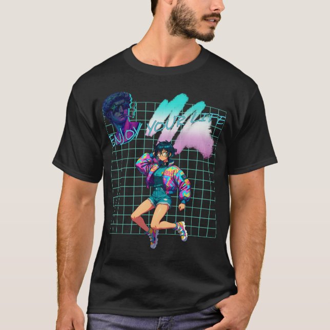 T-shirt Profitez de votre vie (Devant)