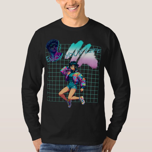 T-shirt Profitez de votre vie (Devant)