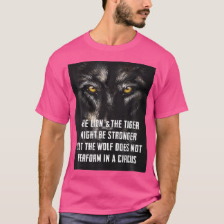 T-shirt Profitez des citations de loups sauvages Cool s Li