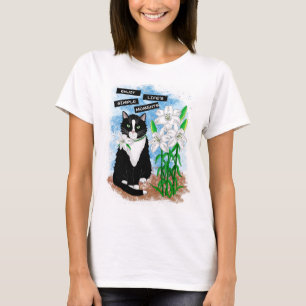 T-shirt Profitez des moments simples de la vie Tuxedo Ca