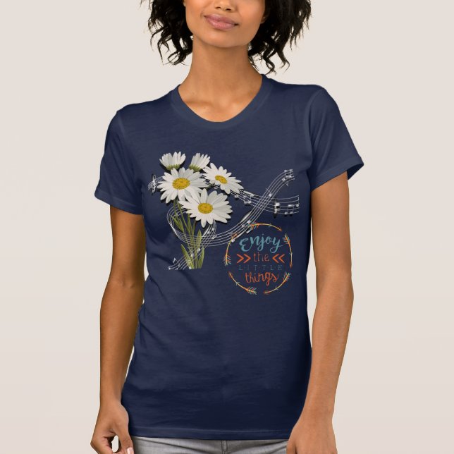 T-shirt Profitez des petites choses (Devant)